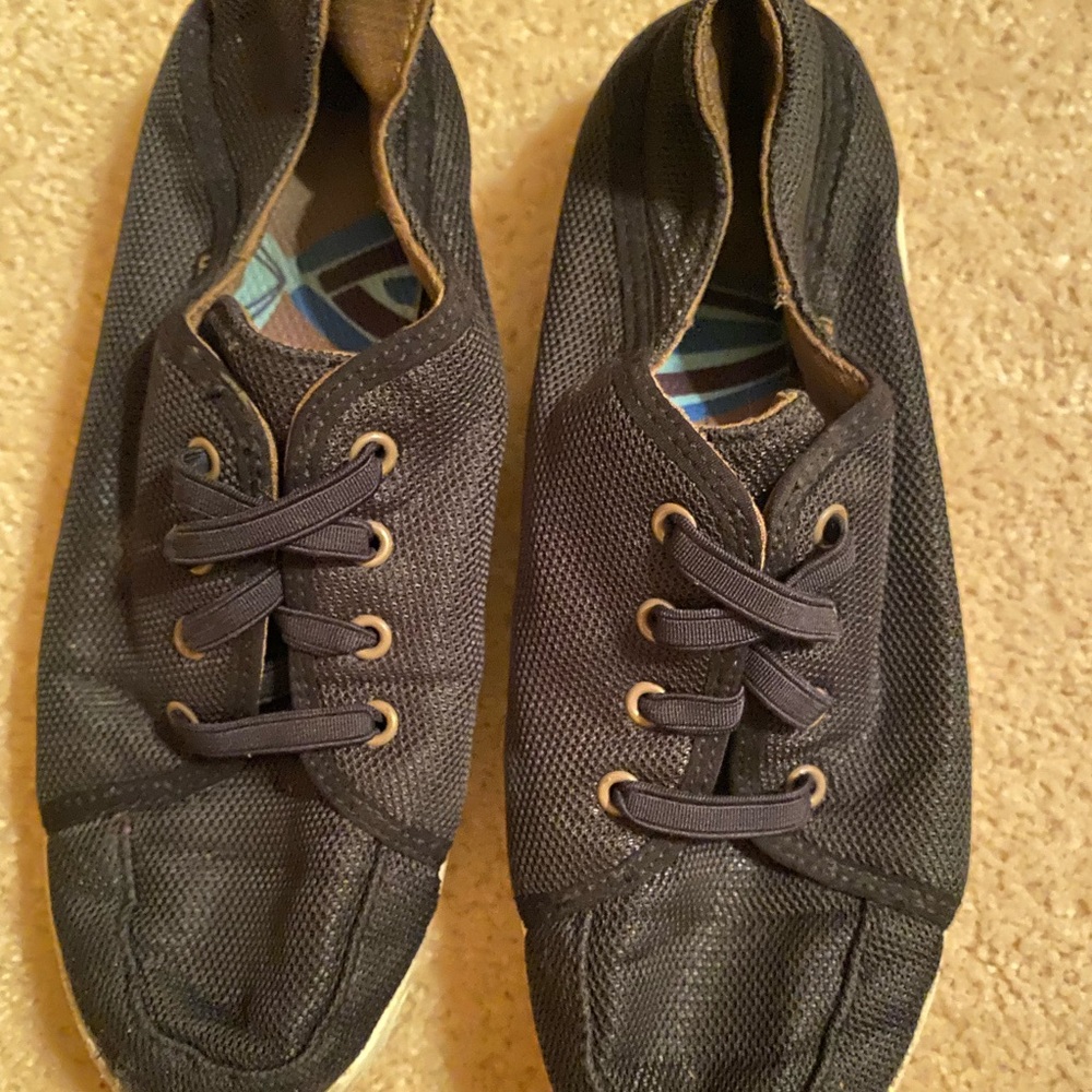 olukai navy boys shoes
